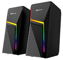 Колонки комп'ютерні XTRIKE ME SK-503 акустична система з підсвіткою 6W Bluetooth RGB