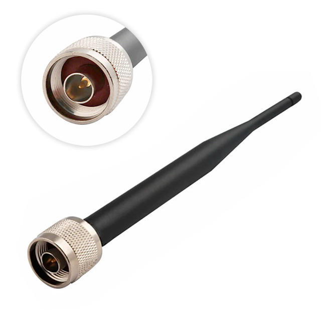Антена WiFi 4G LTE 3G GSM 5dBi 1800-2450MHz N type Male універсальна широкоспрямована для модему, репітера