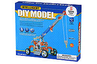 Конструктор металлический Same Toy Inteligent DIY Model Подъемный кран 413 элементов (WC58AUt)