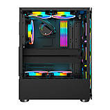 Корпус 1stPlayer V2-A-4F1 Black без БЖ ( Black ) DS, фото 4