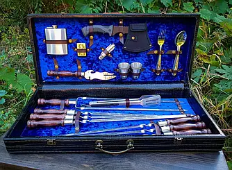 Набір шампурів на подарунок №8