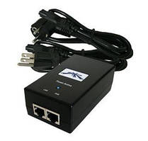 Інжектор Ubiquiti POE-48-24W (48V, 24W) На виході 48В/0.5A//24 Вт постійного струму DS