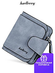 Жіночий гаманець-портмоне Baellerry N2346 синій джинс | Компактний гаманець