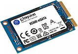 Накопичувач SSD 512GB Kingston KC600 mSATA SATAIII 3D TLC (SKC600MS/512G) mSATA DS, фото 4