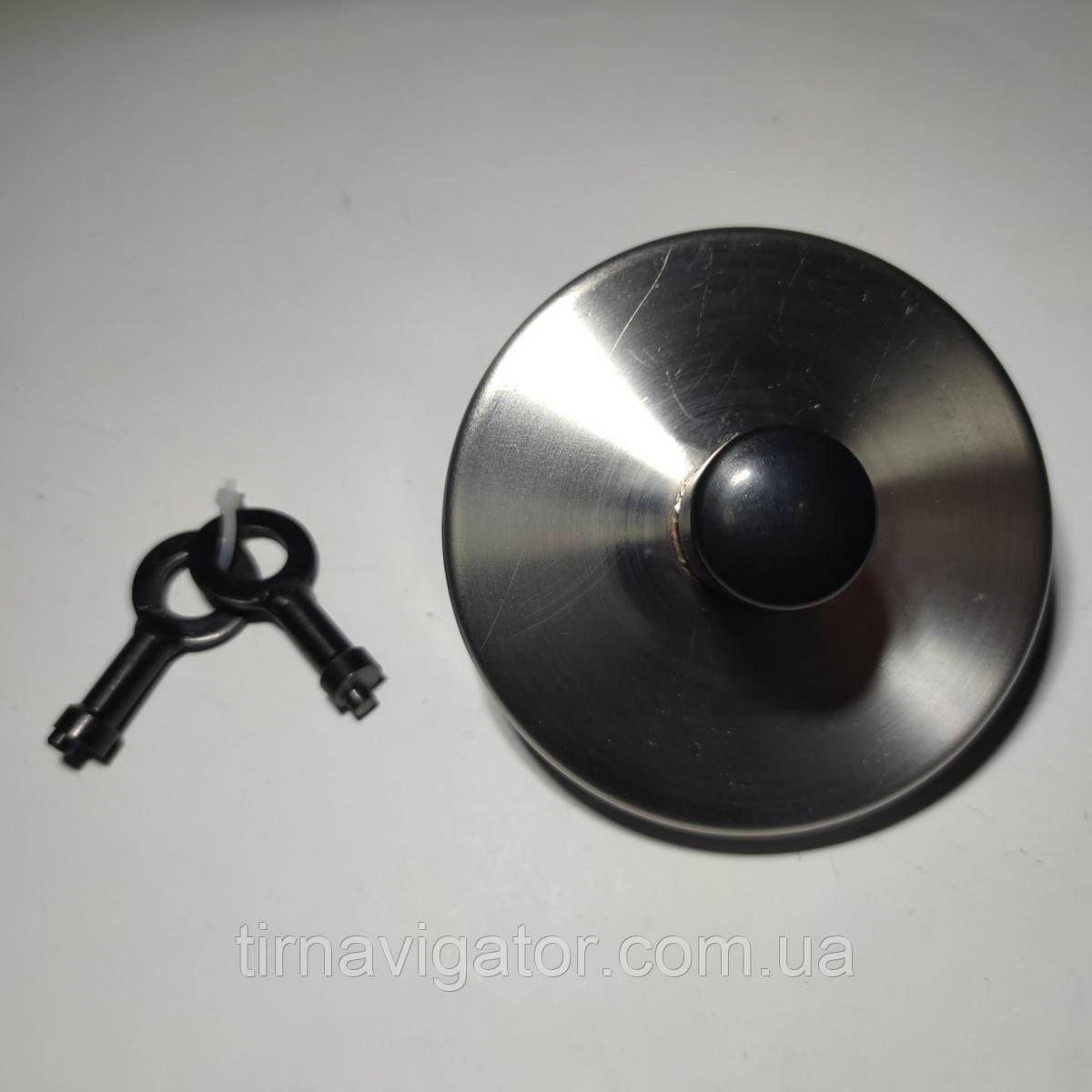 Кришка бака із захистом D=80mm (нержавійка), фото 1
