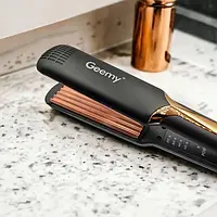 Утюжок для волос гофре функциональный Geemy GM-2838W