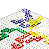 Сімейна гра-головоломка на логіку Блокус, Blokus Mattel для 4 гравців, фото 3
