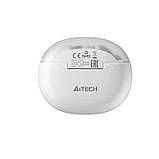 Bluetooth-гарнітура A4Tech B25 Grayish White Білий DS, фото 7