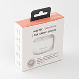 Bluetooth-гарнітура A4Tech B25 Grayish White Білий DS, фото 8