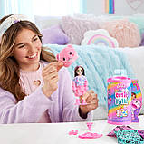 Лялька-сюрприз Barbie Cutie Reveal Chelsea Teddy Bear Plush Челсі в костюмі Ведмежа Тедді Барбі Милашка проявляшка, фото 7