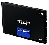 Накопичувач SSD 1ТB GOODRAM CX400 Gen.2 2.5" SATAIII 3D TLC (SSDPR-CX400-01T-G2) ( 2.5" ) DS, фото 4