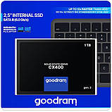 Накопичувач SSD 1ТB GOODRAM CX400 Gen.2 2.5" SATAIII 3D TLC (SSDPR-CX400-01T-G2) ( 2.5" ) DS, фото 9