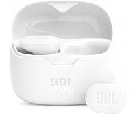 Навушники бездротові JBL Tune Buds, White, Bluetooth, мікрофон, акумулятор 70 mAh, чохол з функцією зарядки,