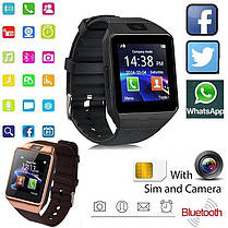 Розумний годинник DZ09 Bluetooth Smart Phone Watch, Ексклюзивний наручний смарт-годинник, фото 3