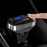 Трансмітер FM MOD. HER8 + Bluetooth Гарнітура, Модулятор для Автомобіля, фото 3