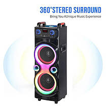 Портативна акустика NDR 1100 90 cm, Потужна бездротова колонка Bluetooth, фото 4
