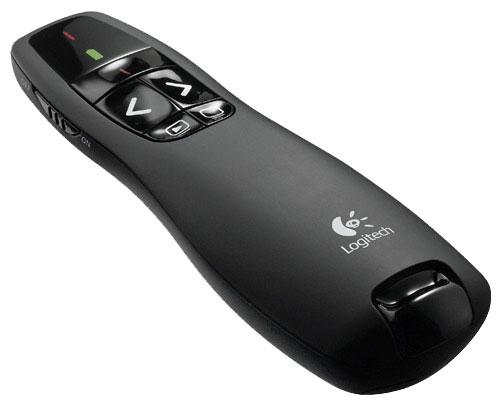 Пульт бездротовий Logitech R400 (910-001356) Black USB презентер DS, фото 1