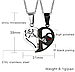 Кулон парний для закоханих серця з ключем. Парні підвіски для двох. Підвіска кулон пара для двох, фото 2