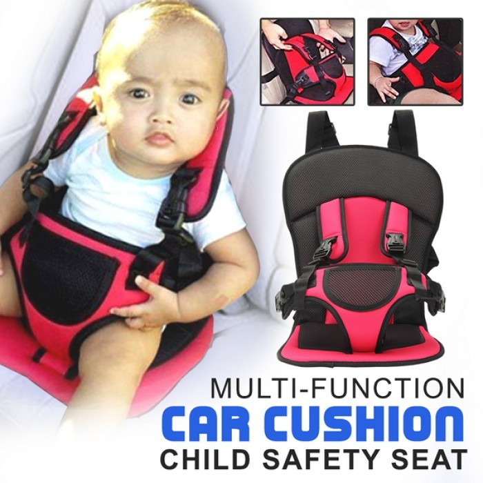 Дитяче безкаркасне автокрісло Multi Function Car Cushion до 12 років, Крісло автомобільне, фото 1