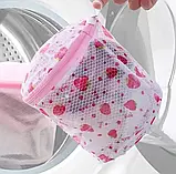 Контейнер для прання білизни, Спеціалізована сітчаста сумка для прання одягу, фото 3
