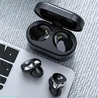 Навушники MDR HBQ SE6 TWS BT + Кейс Чорні, Бездротова Bluetooth Гарнітура для Телефону