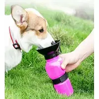 Переносна поїлка DOG WATER BOTTLE | Портативна пляшка напувалка для собак у дорогу