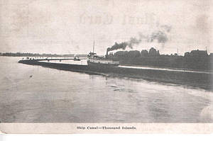 Поштова картка. SHIP CANAL