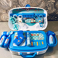 Детский игровой набор доктора медицинские инструменты в чемодане