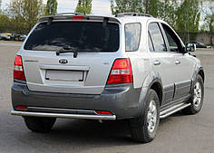 Задня дуга AK002 нерж. для Kia Sorento 2002-2009 рр