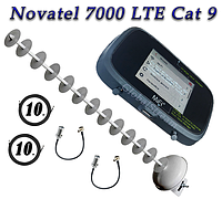 Полный комплект 4G-Lte WiFi Novatel Роутер MiFi 7000 LTE Cat 9 до 450 мб/с + антенной MiMo стрела Пушка 20дБ