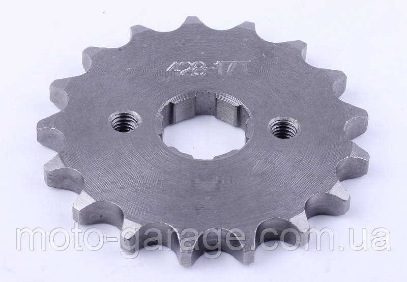 Зірка передня 428H-17T, FORESTER,XY150GY-17,XY200-4,Intruder