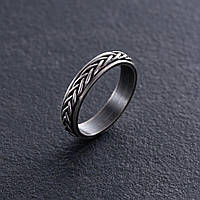Мужское серебряное кольцо "Антистресс" (чернение) TR-01-00006
