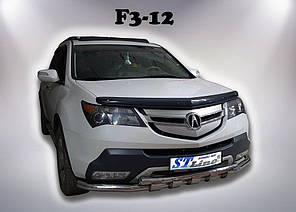 Передній захист B1-47 нерж для Acura MDX 2007-2013рр, фото 2