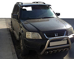 Козирьок на лобове скло чорний глянець  5мм для Honda CRV 1996-2001 рр