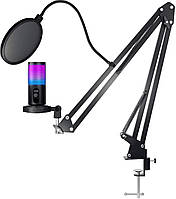 Мікрофон Hator Signify RGB Pro (HTA-515) Чорний DS