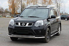 Передній захист ST014 нерж для Nissan X-trail T31 2007-2014рр