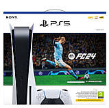 Ігрова приставка Sony PlayStation 5 Ultra HD Blu-Ray + гра EA Sports FC 24, фото 2