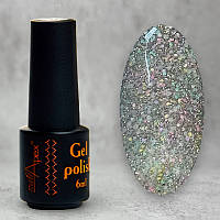 Гель-лак для ногтей светоотражающий NailApex Gel Polish №491, 6 мл