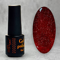 Гель-лак для ногтей светоотражающий NailApex Gel Polish №492, 6 мл