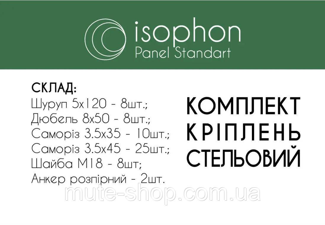 Стельовий комплект кріплень для панелей Isophon Panel Standart