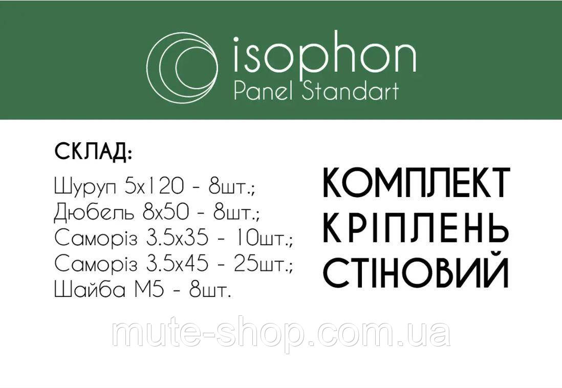 Стіновий комплект кріплень для панелей Isophon Panel Standart