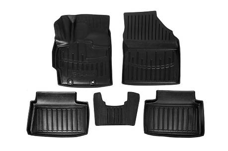 Килимки Stingray 3D для Yaris Cross 5 шт поліуретан для Toyota Yaris/Yaris Cross XP210 2020- рр, фото 1