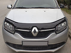 Дефлектор капоту EuroCap для Renault Logan III 2013-2024 рр