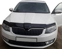 Дефлектор капота 2013-2017 EuroCap для Skoda Octavia III A7 рр