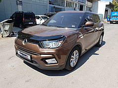 Дефлектор капоту EuroCap для SsangYong Tivoli