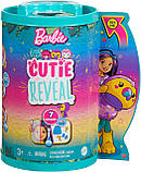 Лялька-сюрприз Barbie Cutie Reveal Chelsea Toucan Plush Челсі в костюмі, Тукан Барбі Милашка проявляшка, фото 2