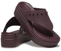 Фліпи на танкетці Crocs Brooklyn Studded, W10