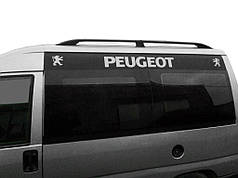 Рейлінги чорні Довга база  з пластиковими ногами для Peugeot Expert 1996-2007 років