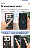 Мультиметр ANENG AN9002 PRO (DC/AC 750V/1000V; AC/DC:10A; 60MΩ; 99.9uF; 10MHz) Bluetooth, True RMS, фото 6