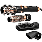 Багатофункціональний фен щітка 4в1 1200Вт з насадками, Rotating Hair Styler LAS-5203 / Фен-гребінець для волосся, фото 10
